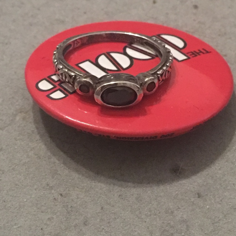 Little antique black ring